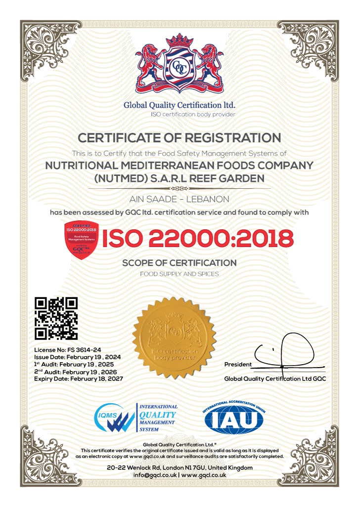 ISO Reef Garden-22000 ISO Reef Garden-22000