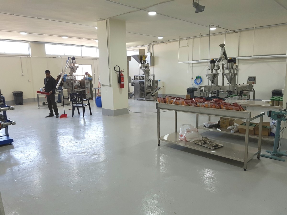 Reef Garden factory - Lebanese spice production / مصنع Reef Garden - إنتاج بهارات لبنانية