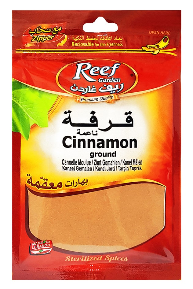 Reef Garden premium cinnamon - Lebanese spices for cooking and baking / قرفة فاخرة من Reef Garden - بهارات لبنانية للطهي والخبز